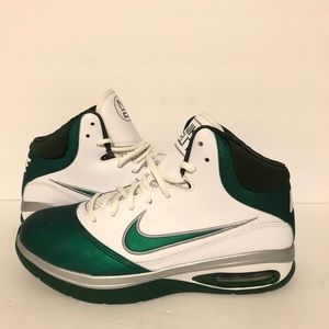 Nike Air Elite Mens Basketball Shoes Green/White
